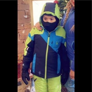Spyder snow pants and jacket